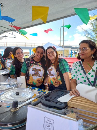 Quermesse em Japaratuba-SE movimenta escolas e comunidade.