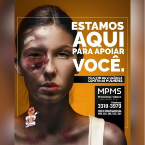 Banner Lateral MPMS CONTRA VIOLÊNCIA da Mulher