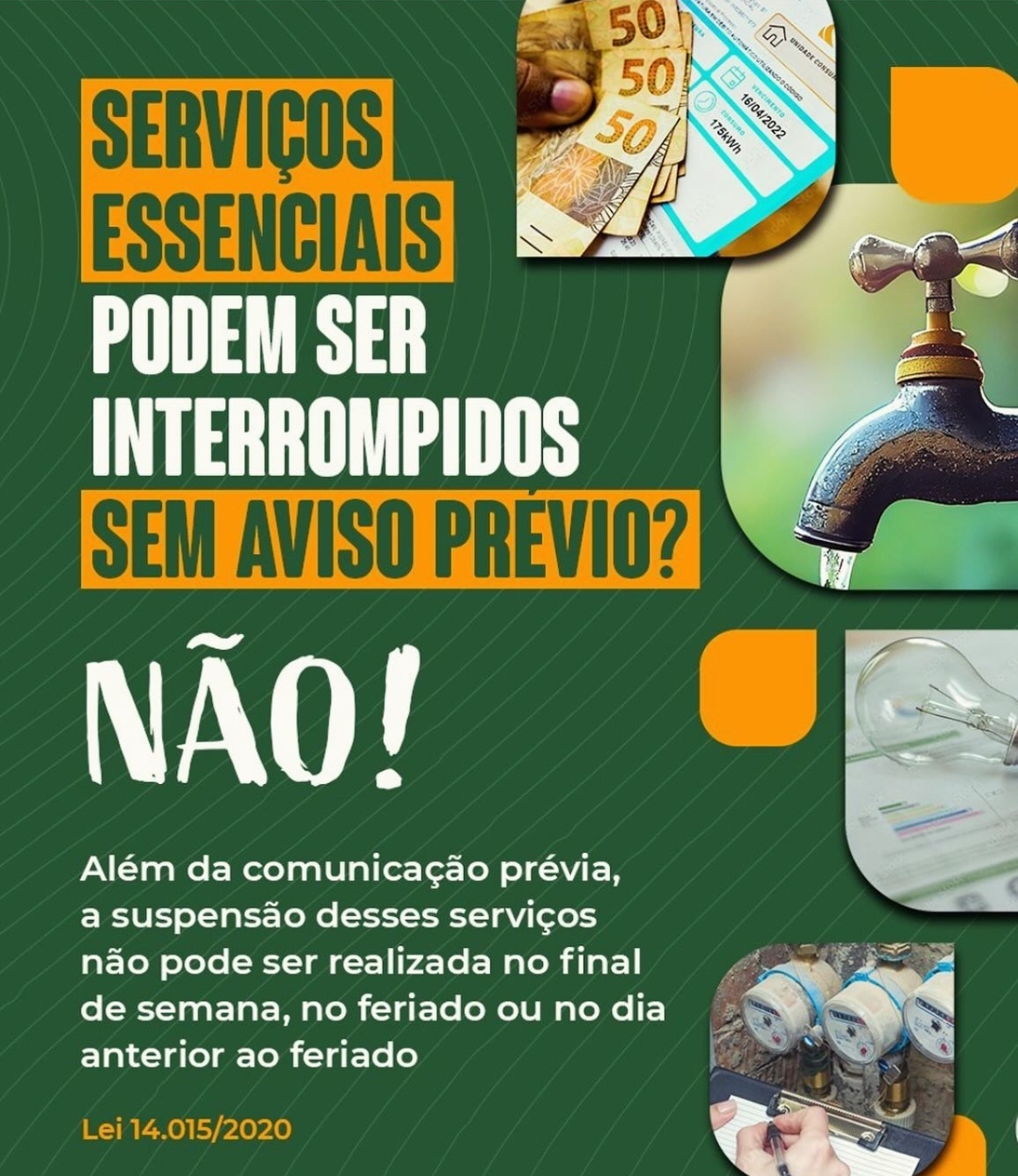 Suspensão de serviços essenciais