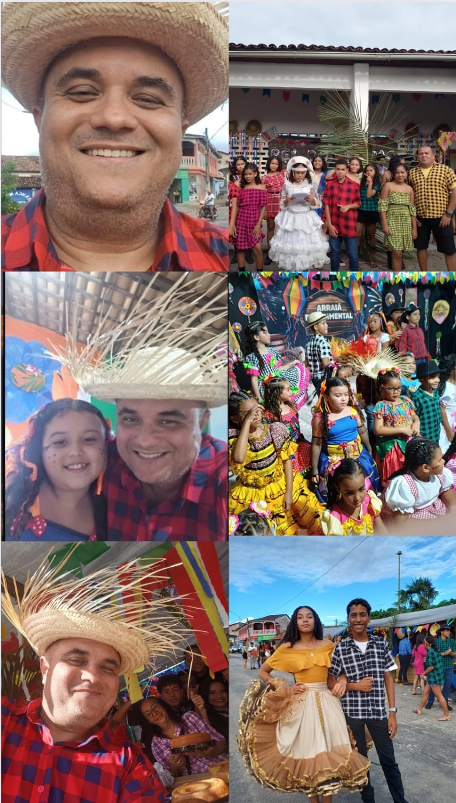 Festa Junina nas escolas das cidades de Japaratuba e Pirambu