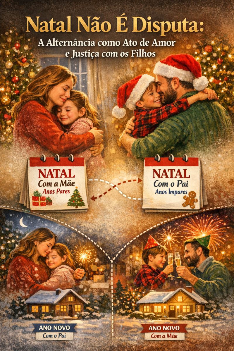 Natal Não É Disputa: A Alternância como Ato de Amor e Justiça com os Filhos