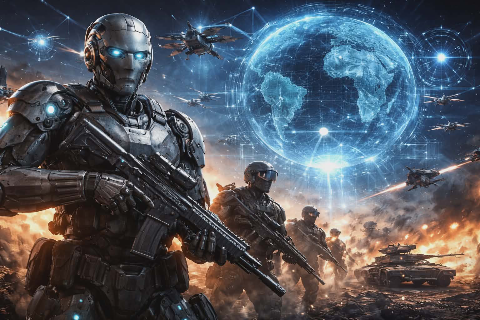 A Inteligência Artificial nas Guerras: O Futuro que Já Chegou